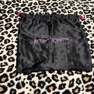 Betsey Johnson dust bag